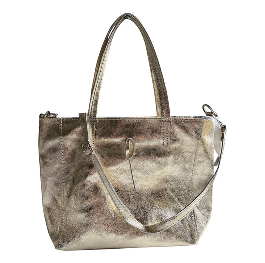 Golden Glow Bag - Goud Echt Leer