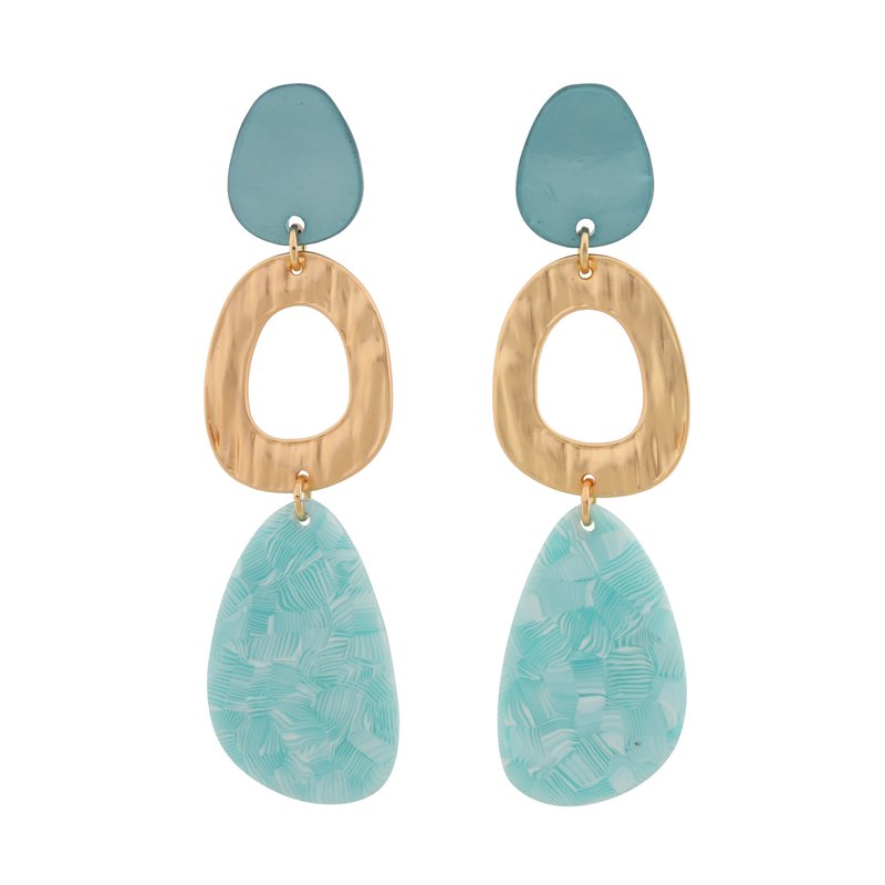 Biba Oorbellen Hanger - Blauw