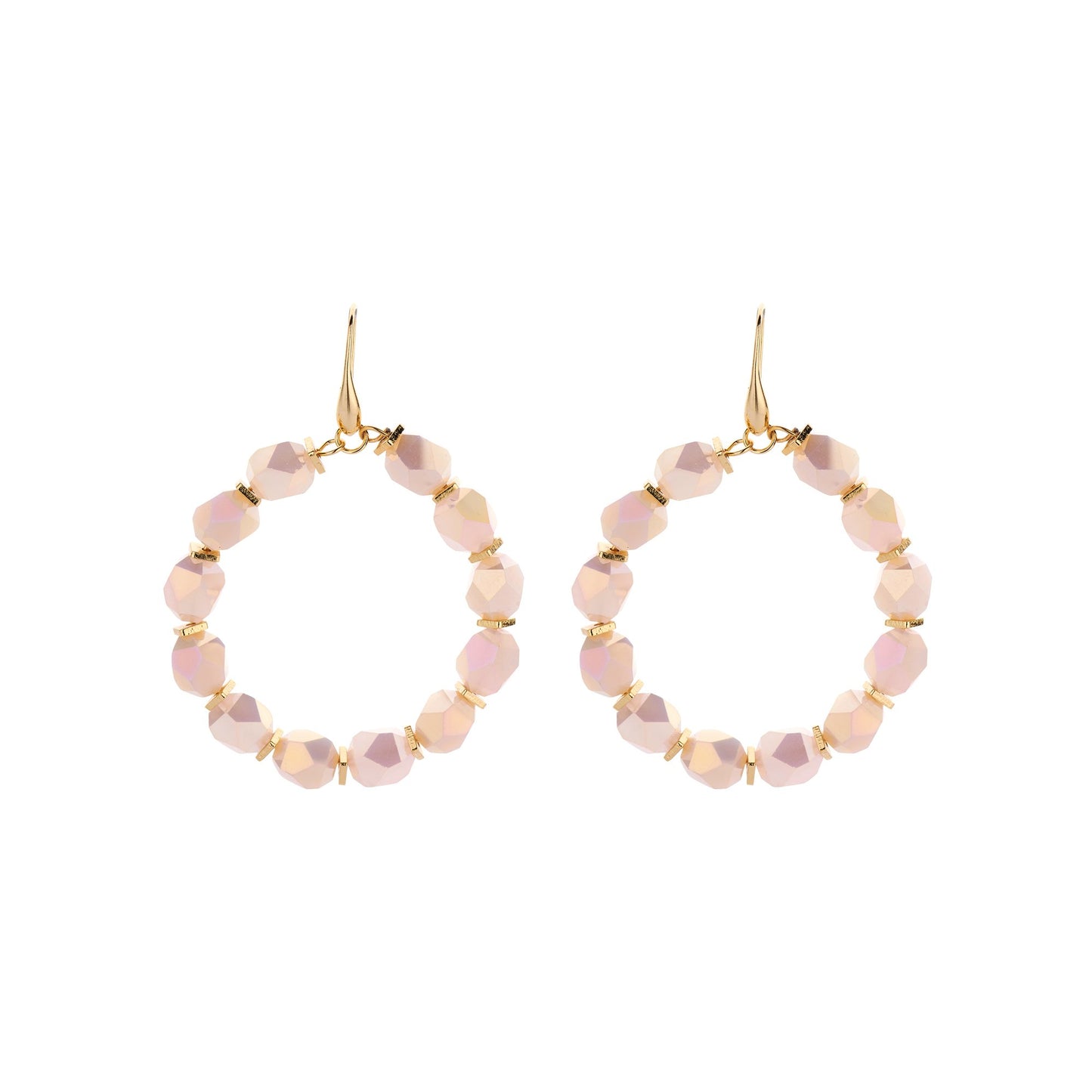 Biba Oorbellen Ringen - Roze