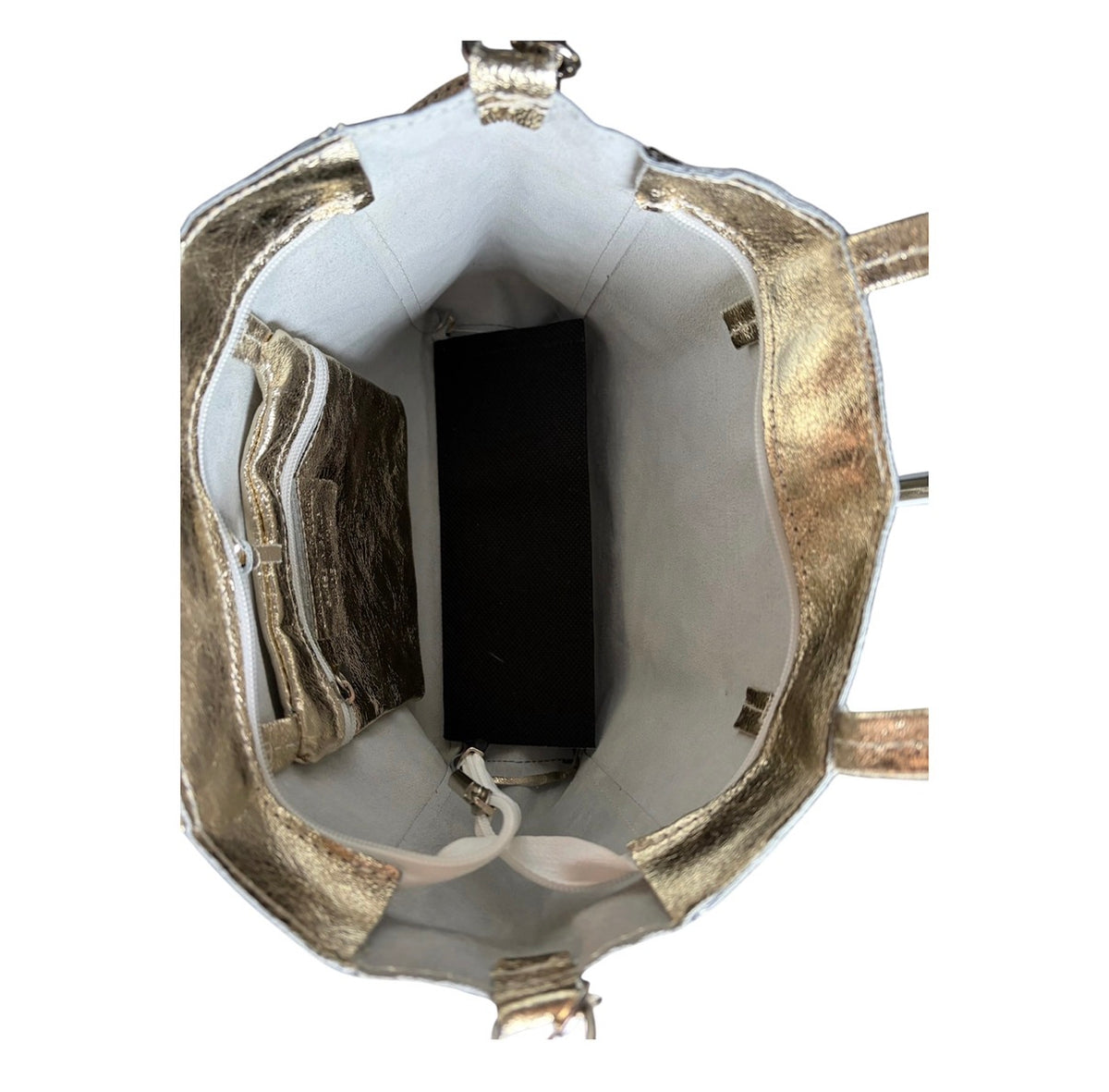 Golden Glow Bag - Goud Echt Leer