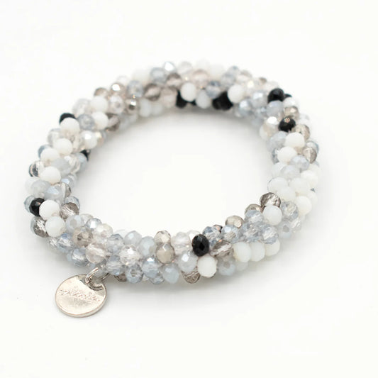 Stiekie - Black / White Sparkle