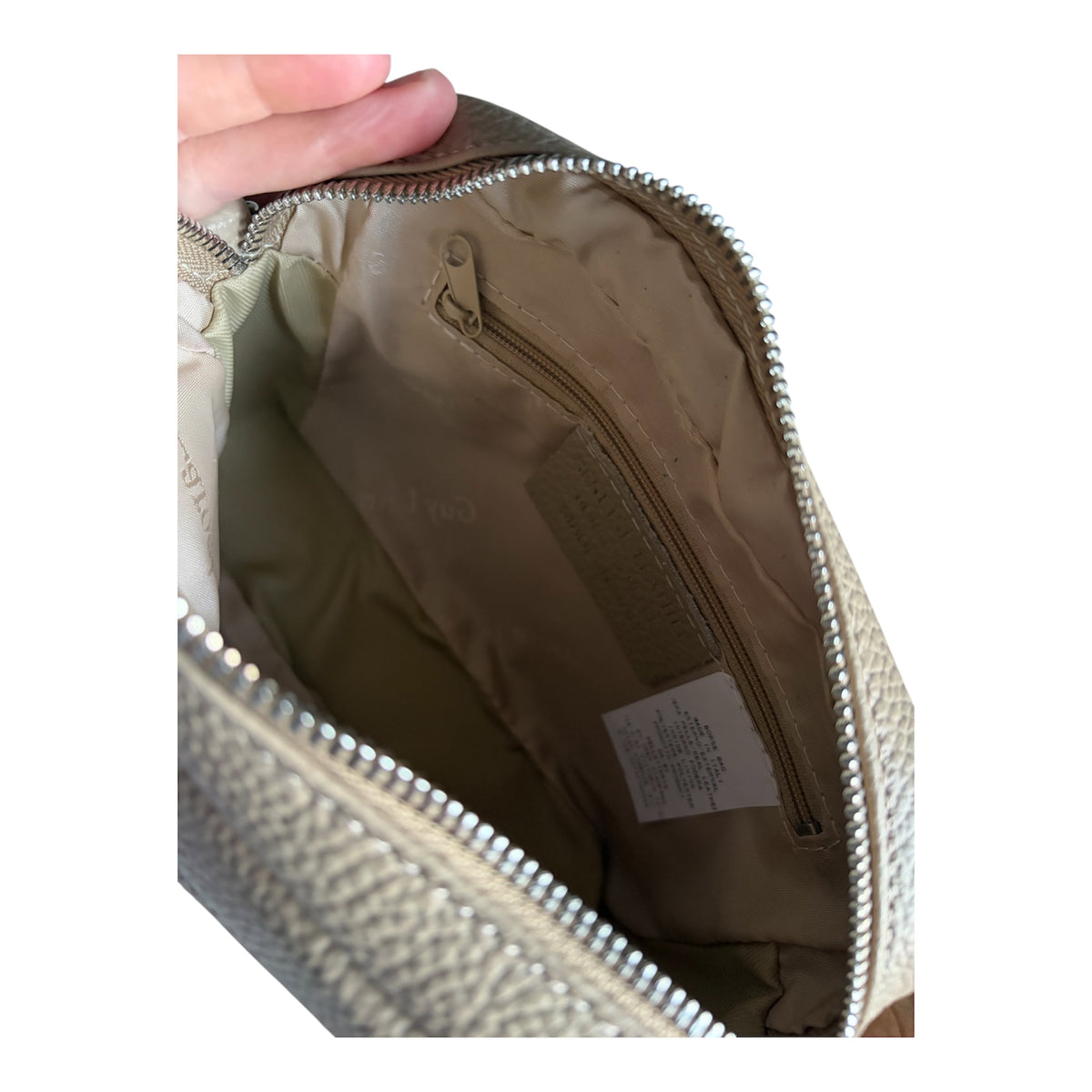 Chic Bag - Beige Echt Leer