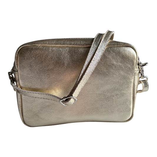 Chic Bag - Goud Echt Leer