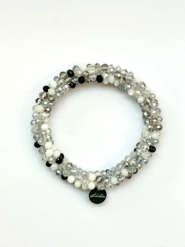 Stiekie - Black / White Sparkle
