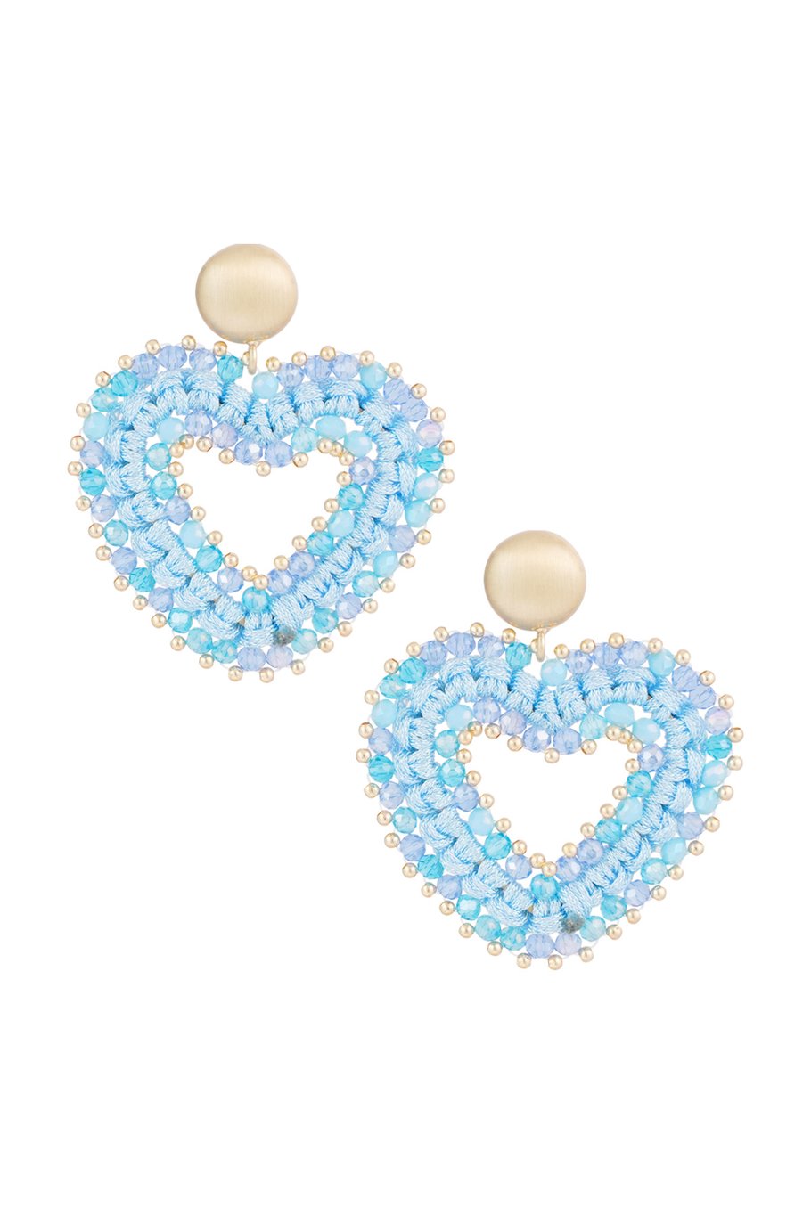 Oorbellen Love All The Way - Blauw