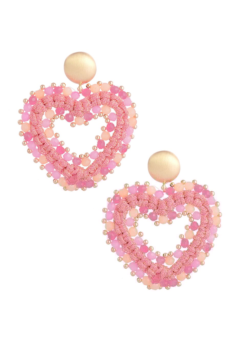 Oorbellen Love All The Way - Roze