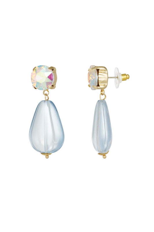 Oorbellen Wonderland - Lichtblauw