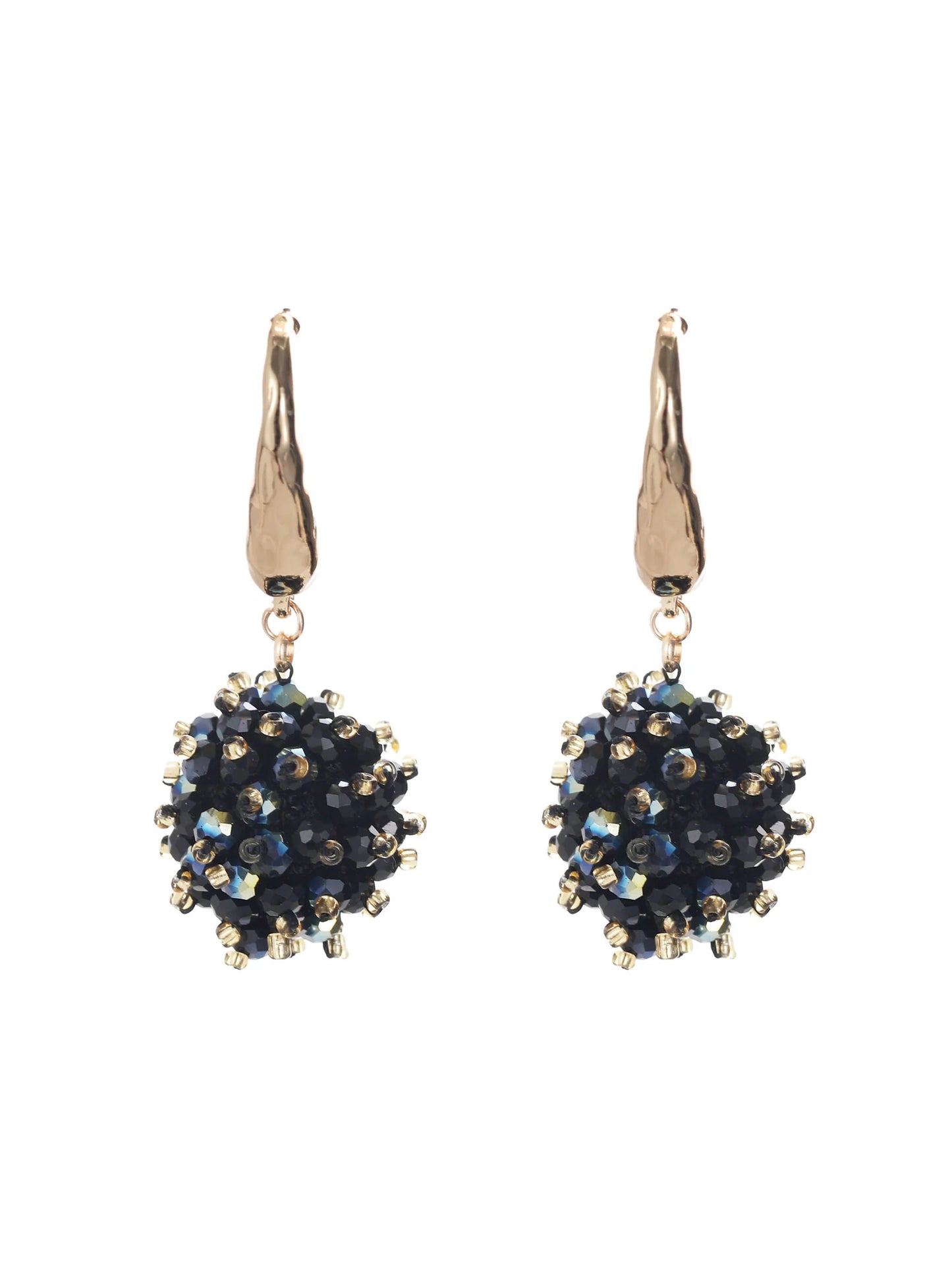 Oorbellen bal - Blauw