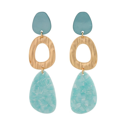 Biba Oorbellen Hanger - Blauw