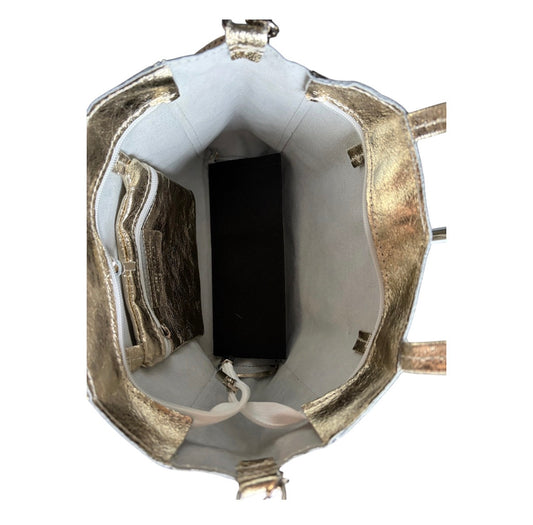 Golden Glow Bag - Goud Echt Leer