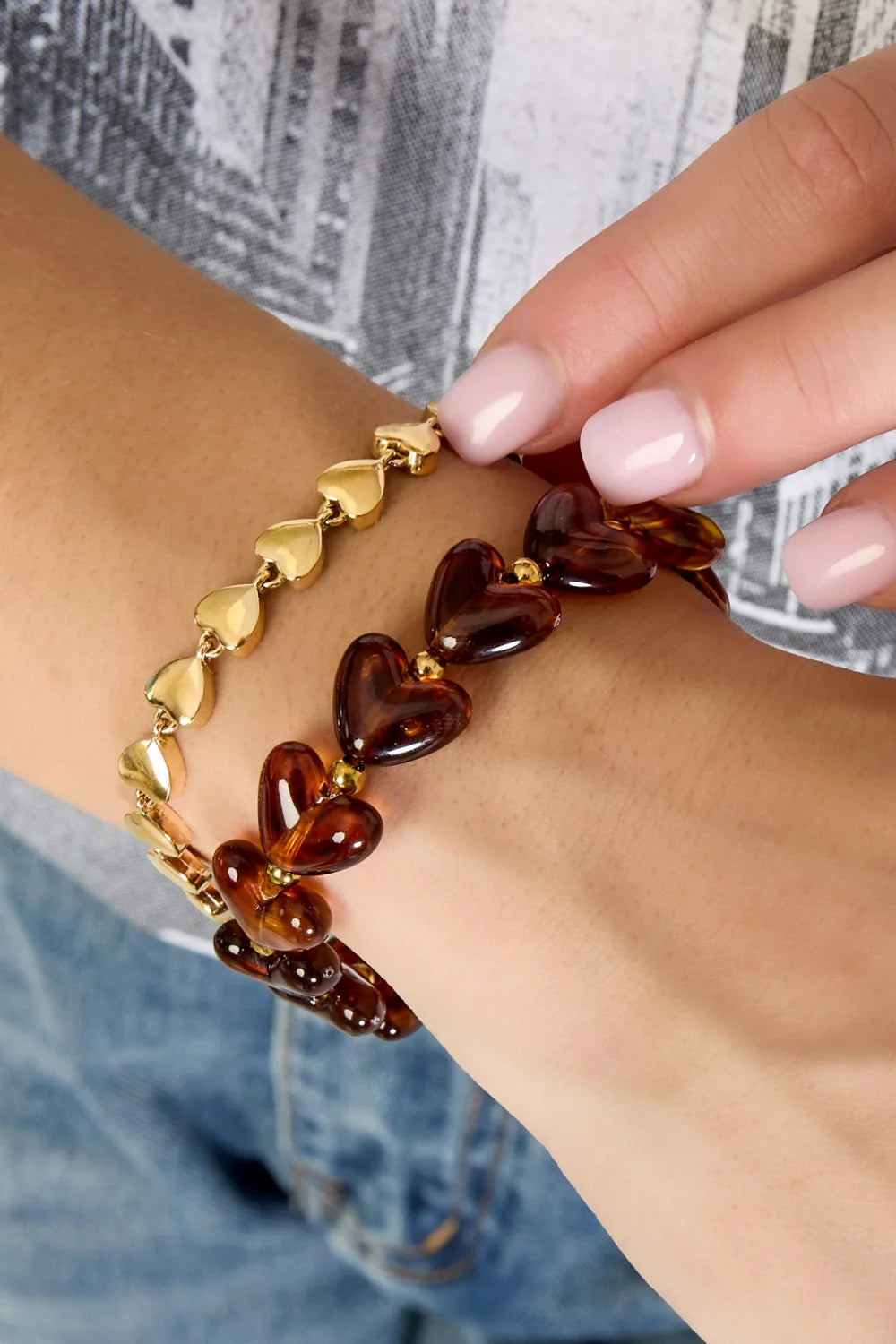 Armband Hartjes