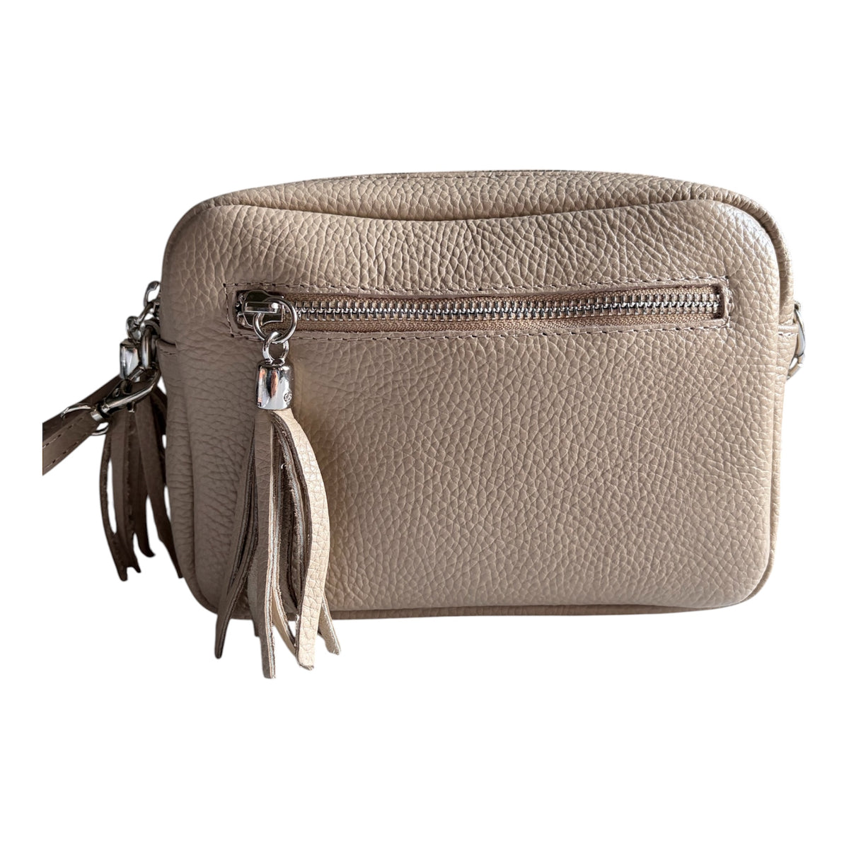 Chic Bag - Beige Echt Leer