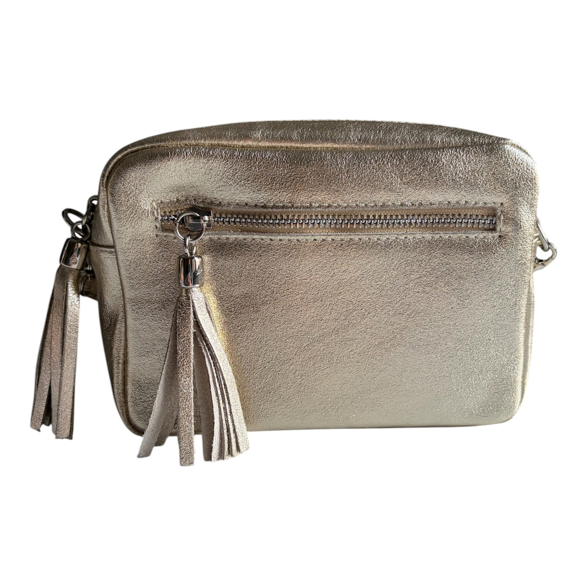 Chic Bag - Goud Echt Leer