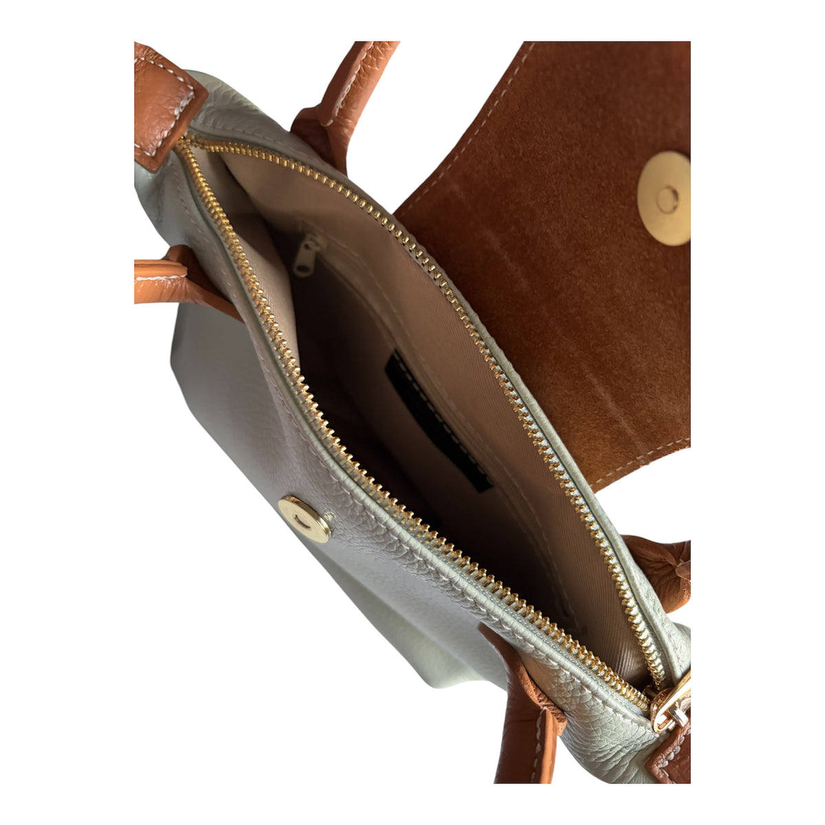 Sienna Bag - Saliegroen Echt Leer