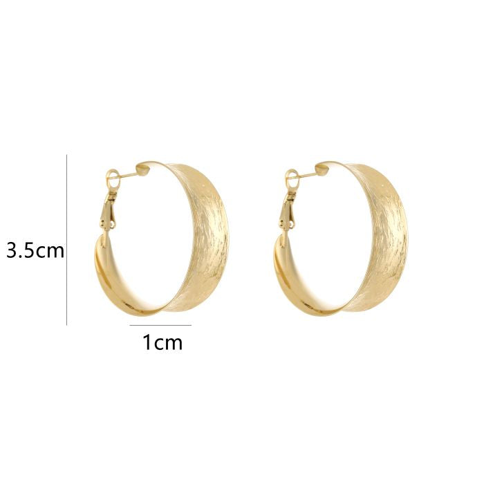 Vintage Look Hoops