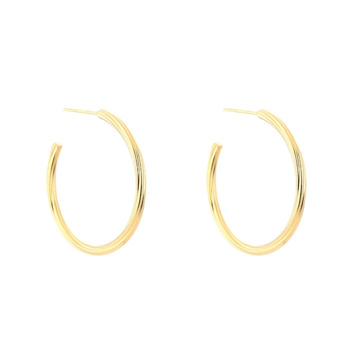 Oorbellen Twisted Hoops