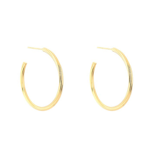 Oorbellen Twisted Hoops