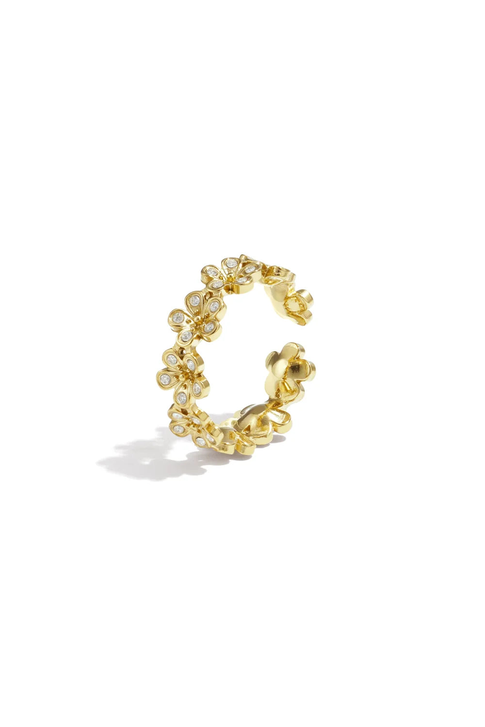 Ring Madeliefjes - Goudkleurig