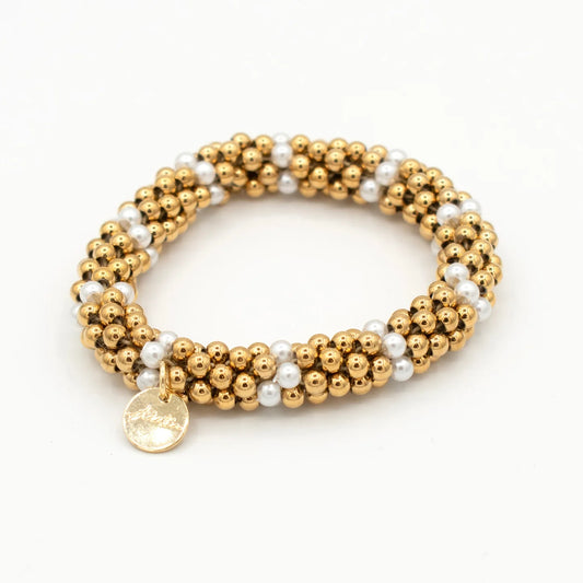 Stiekie - Gold/Pearl