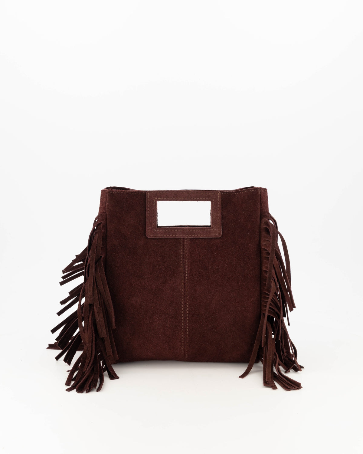 Tas Sylvie - Burgundy Echt Suède