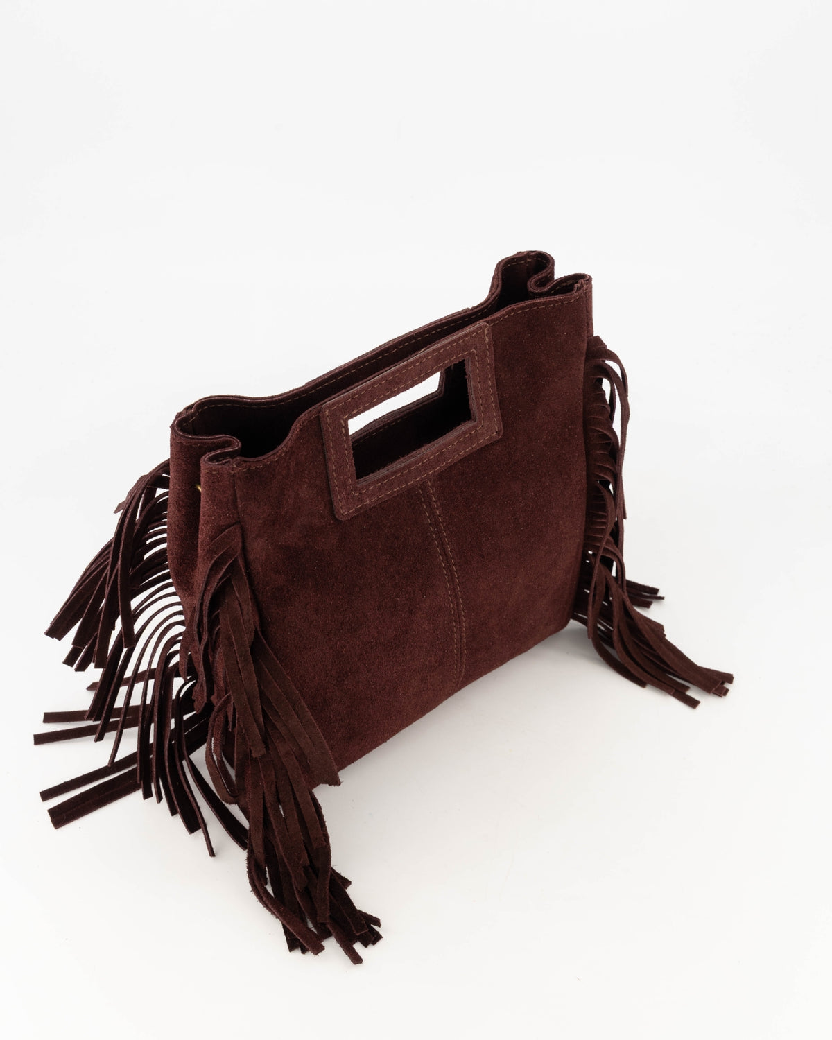 Tas Sylvie - Burgundy Echt Suède