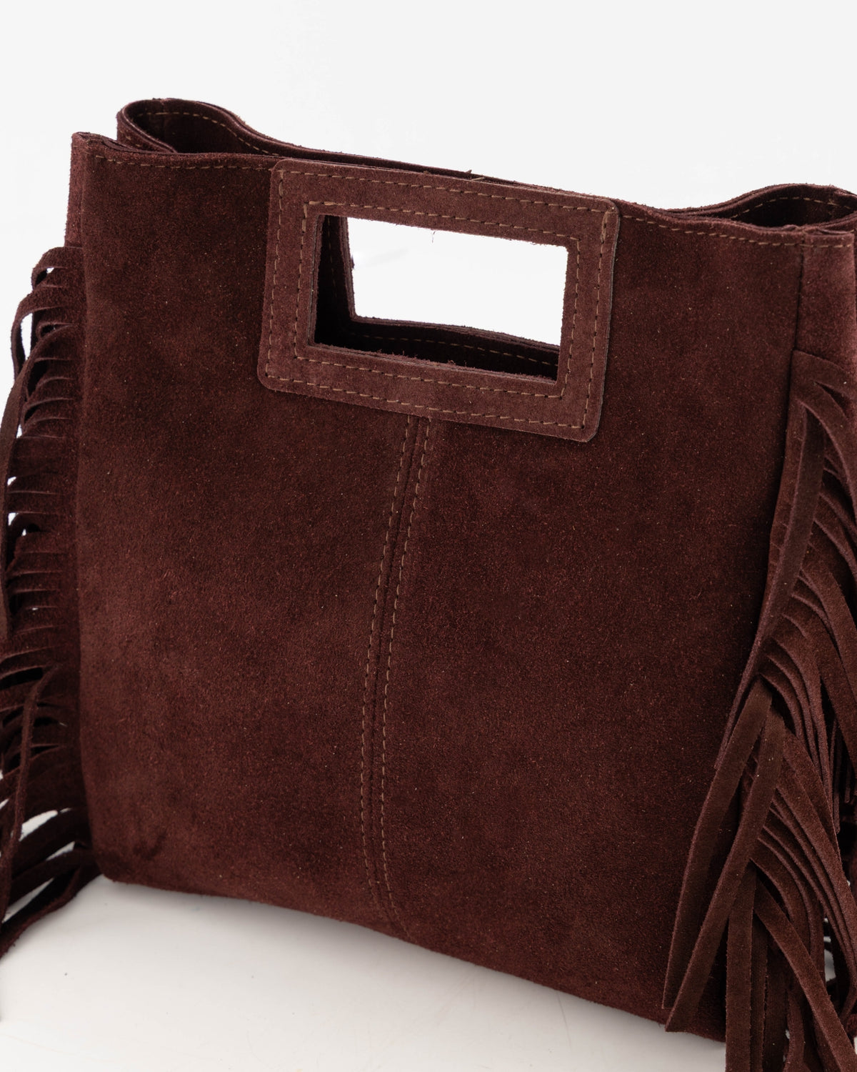 Tas Sylvie - Burgundy Echt Suède