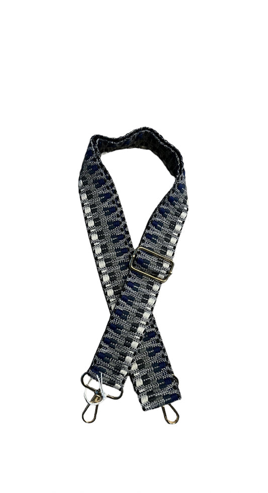 Bag strap - Zigzag Donkerblauw